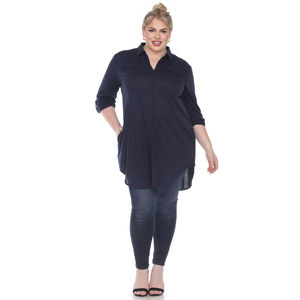 Plus Size Stretchy Tunic